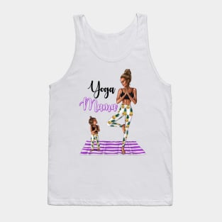 Yoga Mama Cool Meditating Mother Tank Top